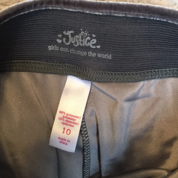 Justice sparkle leggings - Picture 3 of 3